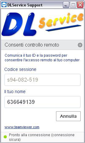 Scarica il software TeamViewer per l'assistenza remota